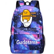 PWXH Galaxy Gudetama Backpack, Lightweight School Bag College Bookbags Shoulder Bag
