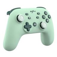 PXN P50H Wireless Switch Pro Controller, Dual Shock Gamepad Joystick Support NFC Turbo, Macro, Gyro Axis, Wake-Up, Hall Effect Joysticks, for Switch/Lite/OLED/iOS (16 versions only) / PC (Green)