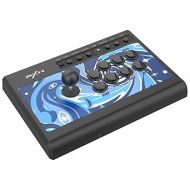 PXN Arcade Stick, 008 Fight Stick Game Controller Joystick Green Axis Mechanical Buttons USB Wired Connection for PC/PS4/PS3/Xbox Series X|S, Xbox One