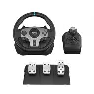 PXN 270/900 Degree PC Racing Wheel, V9 USB Race Game Driving PC Steering Wheel with Clutch Pedals and Shifter for Windows PC/PS3/PS4/Switch/Xbox One/Xbox Series X/S