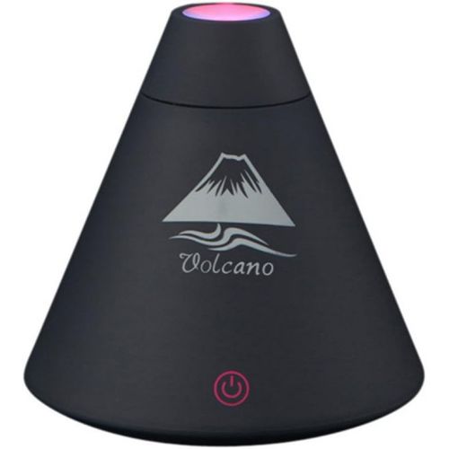  PYRUS Humidifier, 160ml Volcano USB Cool Mist Humidifier Filter Free Ideal for Office,Baby Room and Bedroom-Black