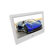 PYXZQW Digital Frame Digital Photo Frame 7-Inch Hd IPS LCD with/Calendar/Function Mp3 Multi-Function Ultra-Thin/Remote Control Photo/Video Player