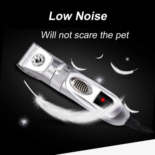  PYXZQW Pet trimmer Pet Trimmer Professional Grooming Clipper Comb Cleaning Beauty Tools Long Hair Rabbit Kitten Dog Hair Clipper Pet Scissors