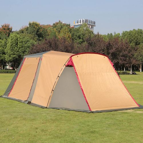  PYapron Camping Tent 1 Room Large Space for 8-12 People, Weatherproof Family Tent for Camping, Outdoors & Travel, with Ventilated Windows and Separated, Camping Family Tents