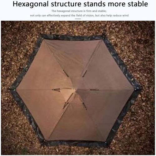  PYapron Canvas Bell Tent with Stove Jack, Waterproof, Bell Camping Tent 4-Season Heavy Duty Waterproof Tent Family Outdoor Hiking Hunting Tent for Family Outdoor Camping Hiking