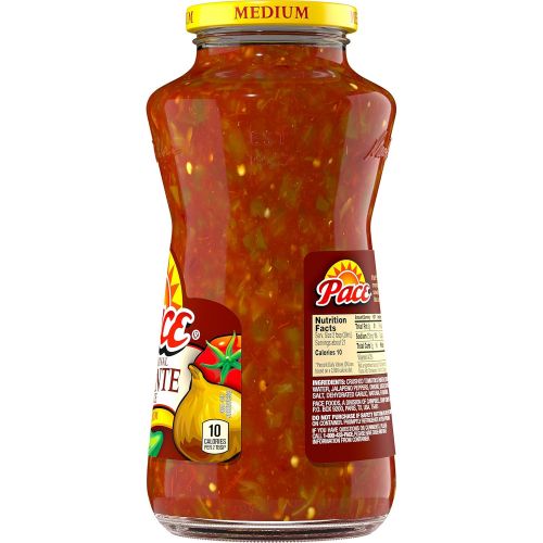  Pace Picante Sauce, Medium, 24 Ounce (Pack of 12)