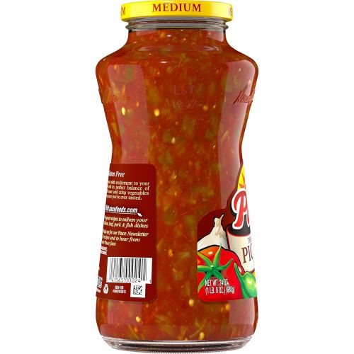  Pace Picante Sauce, Medium, 24 Ounce (Pack of 12)
