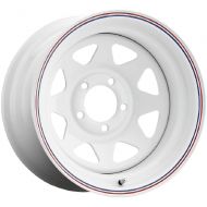 Pacer 310W WHITE SPOKE White Wheel (16x8/8x6.5, 0mm Offset)