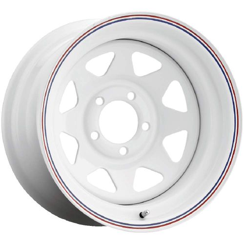  Pacer 310W WHITE SPOKE White Wheel (16x8/8x6.5, 0mm Offset)