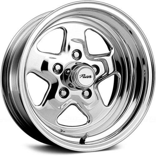  Pacer 521P DRAGSTAR Wheel with Polished Finish (15x7/5x4.75, 0mm Offset)