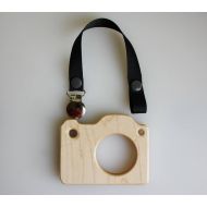 Etsy Wooden Camera Teether | Camera Teether | Wooden Teether | Baby Photography | Prop Teether