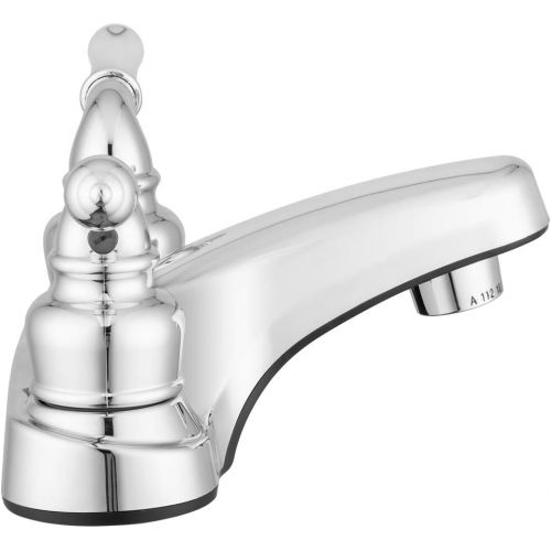  Pacific Bay Lynden Bathroom Faucet - Brushed Satin Nickel Plating Over ABS Plastic