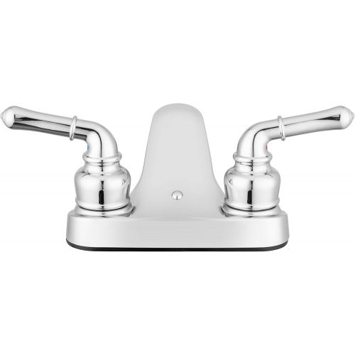  Pacific Bay Lynden Bathroom Faucet - Brushed Satin Nickel Plating Over ABS Plastic