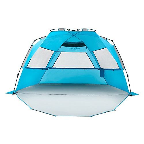  Pacific Breeze Products Pacific Breeze Easy Setup Beach Tent Deluxe XL