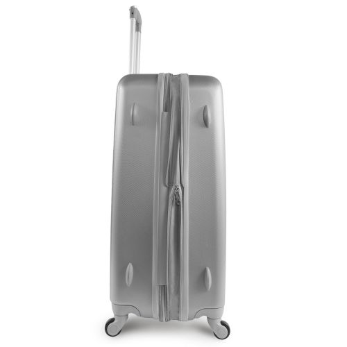  Pacific Coast Signature Pandora Hardside Rolling Luggage Set, Silver