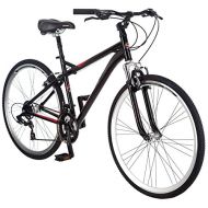Pacific Cycle (Over-Boxed Product) Schwinn Mens Siro Hybrid Bicycle 700c Wheel, Medium Frame Size Black