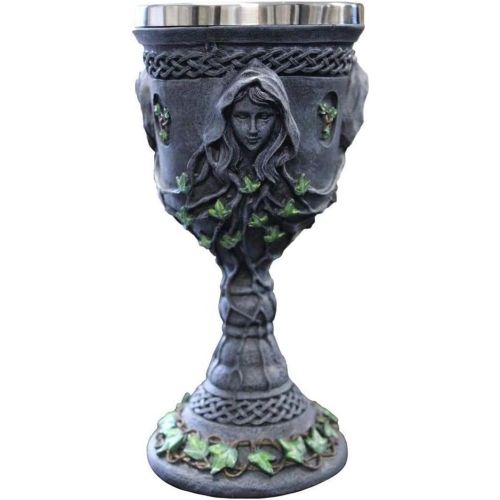  [아마존베스트]Nemesis Now Ltd Medieval Renaissance Mother Maiden Crone Triple Goddess Chalice 12oz