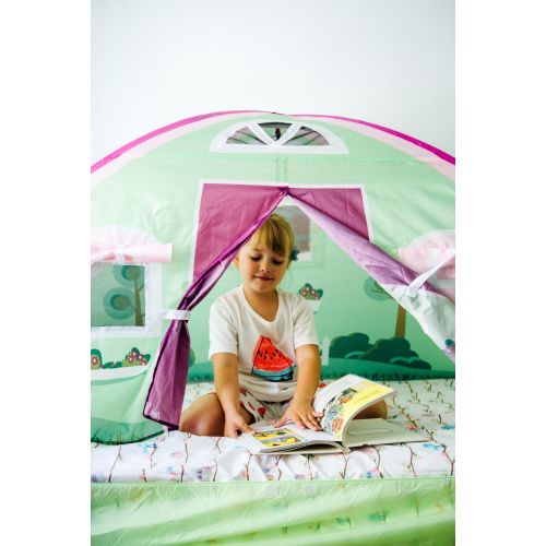  Pacific Play Tents Cottage Bed Tent, Twin