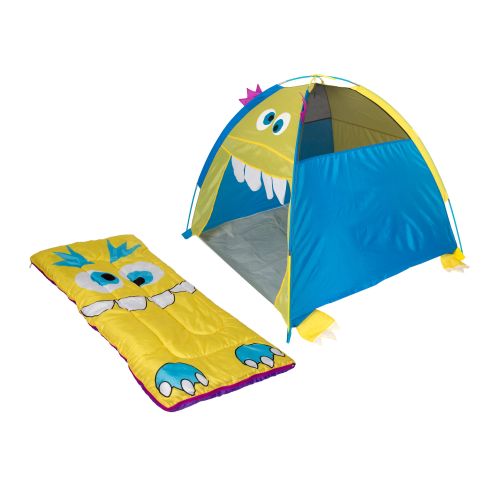  Pacific Play Tents Sparky Monster Bag with Sparky Friendly Monster Dome Tent