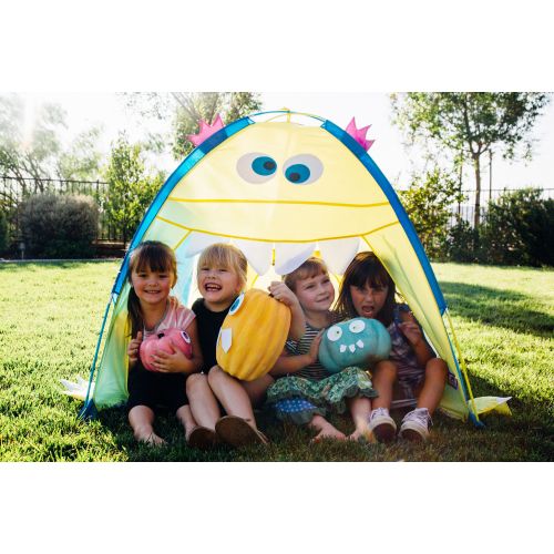  Pacific Play Tents Sparky Monster Bag with Sparky Friendly Monster Dome Tent