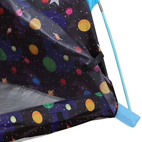  Pacific Play Tents 41200 Kids Galaxy Dome Tent w/Glow in the Dark Stars - 48 x 48 x 42