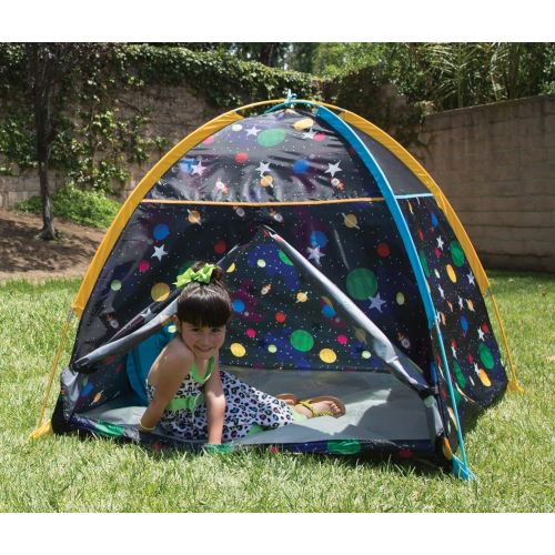  Pacific Play Tents 41200 Kids Galaxy Dome Tent w/Glow in the Dark Stars - 48 x 48 x 42