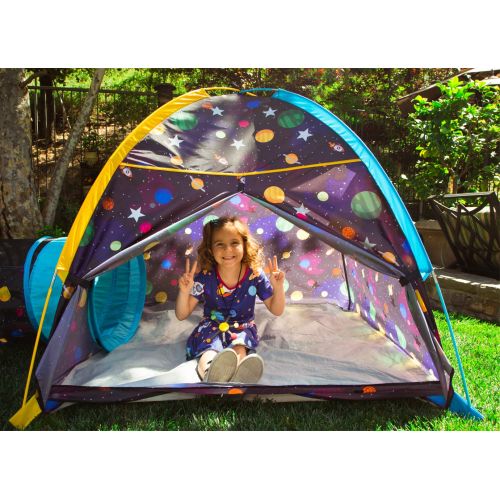  Pacific Play Tents 41200 Kids Galaxy Dome Tent w/Glow in the Dark Stars - 48 x 48 x 42