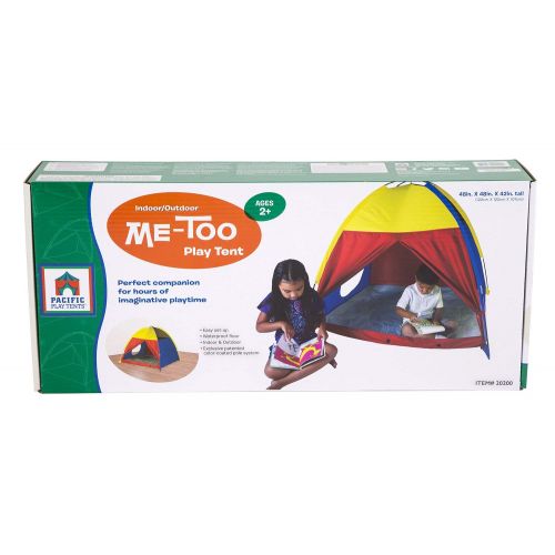  Pacific Play Tents Kids Me Too Dome Tent for Indoor/Outdoor Fun - 48 x 48 x 42, Multicolor