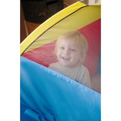  Pacific Play Tents Kids Me Too Dome Tent for Indoor/Outdoor Fun - 48 x 48 x 42, Multicolor