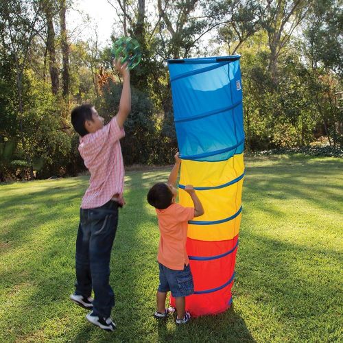  Pacific Play Tents Kids Find Me Multi Color 6 Foot Crawl Tunnel - Red, Yellow & Blue