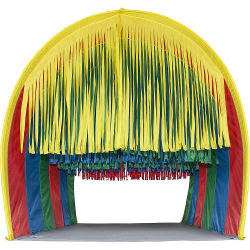  Pacific Play Tents 95100 Kids Tickle Me 9.5-Foot Giant Institutional Crawl Play Tunnel, 9.5 x 5.5 x 6