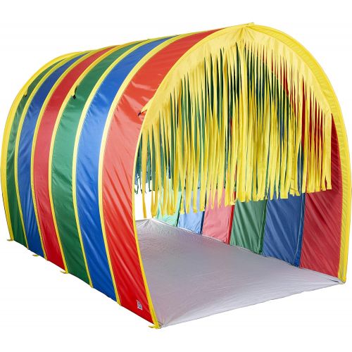  Pacific Play Tents 95100 Kids Tickle Me 9.5-Foot Giant Institutional Crawl Play Tunnel, 9.5 x 5.5 x 6