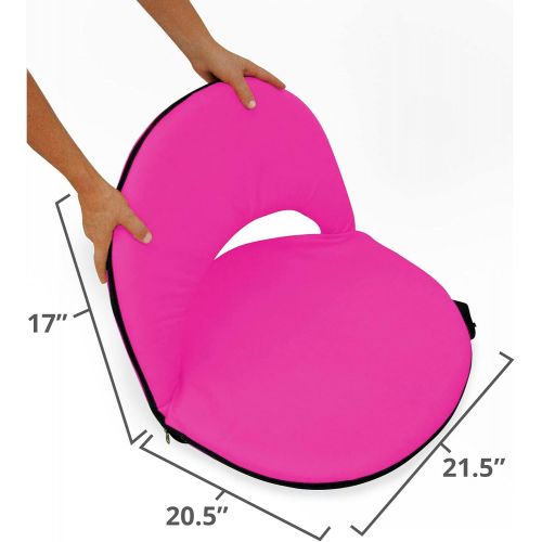  Pacific Play Tents STANSPORT - Go Anywhere Multi-fold Comfy Padded Floor Chair With Back Support
