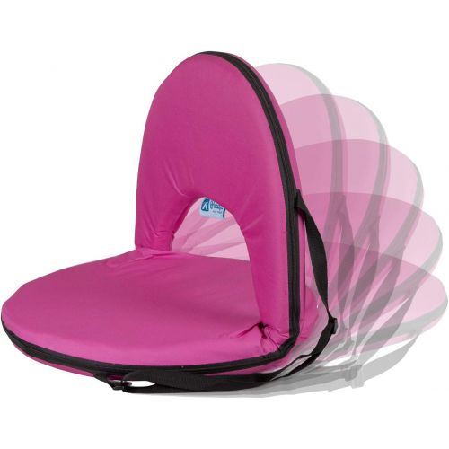  Pacific Play Tents STANSPORT - Go Anywhere Multi-fold Comfy Padded Floor Chair With Back Support