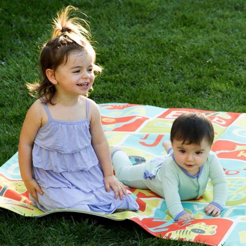  Pacific Play Tents 96000 Kids A-B-C Learning and Fun Mat for Bedroom, Playroom, or Classroom, 48 x 58