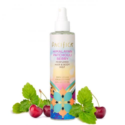  Pacifica Beauty Himalayan patchouli berry perfumed hair & body mist, 6 Fl Oz (4 Count)