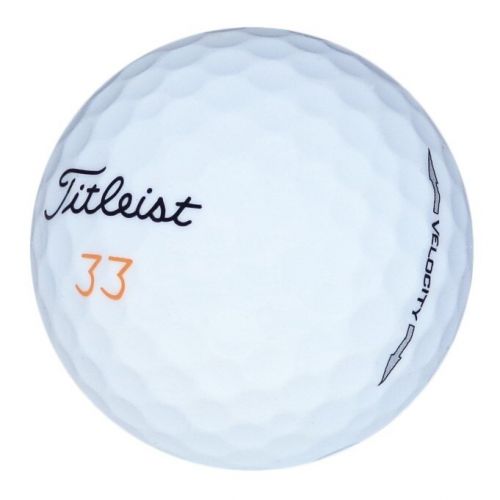  Pack of 36 Titleist Velocity Recycled Golf Balls (Recycled) by Titleist