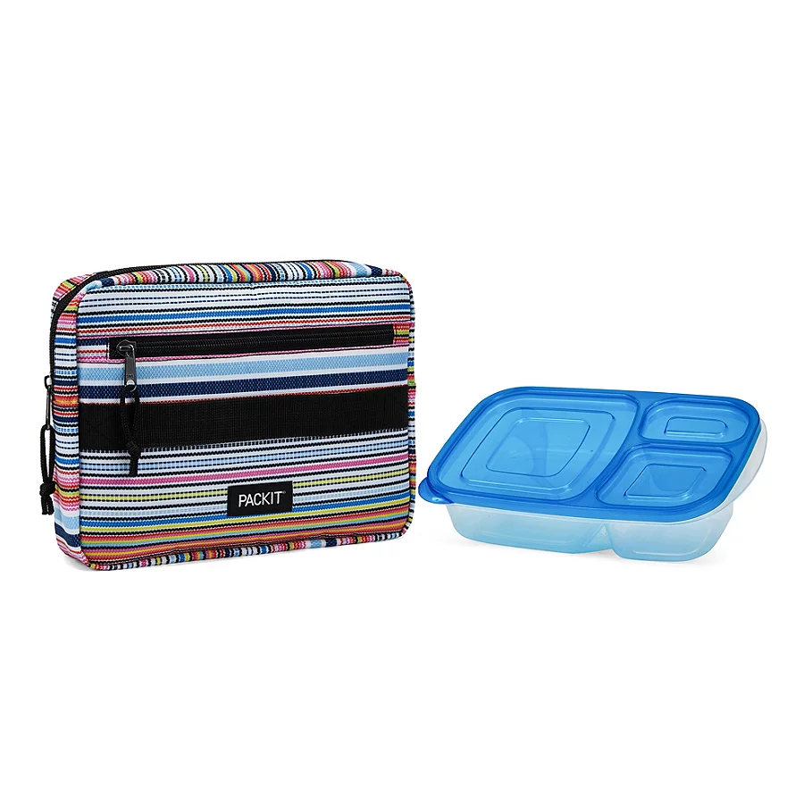 PackIt PACKiT Freezable Blanket Stripe Bento Box