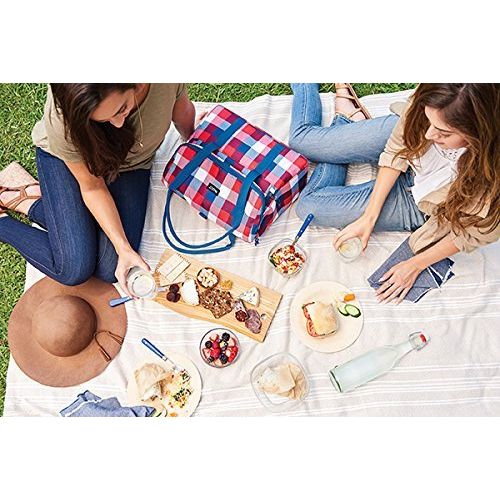  PackIt Freezable Picnic Tote, Buffalo Check