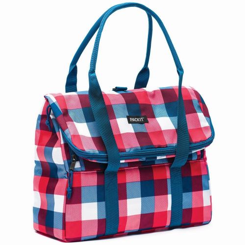  PackIt Freezable Picnic Tote, Buffalo Check