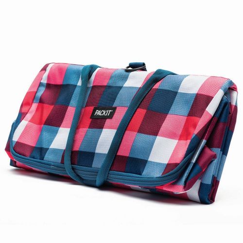  PackIt Freezable Picnic Tote, Buffalo Check