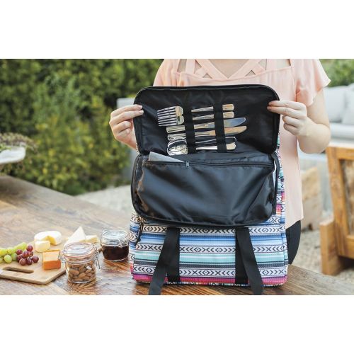  PackIt Freezable Picnic Tote, Buffalo Check