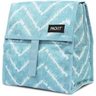 [아마존베스트]PackIt Freezable Lunch Bag with Zip Closure, Aqua Tie Dye