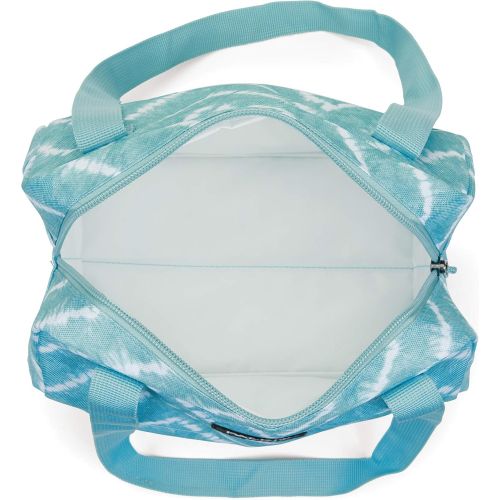  [아마존베스트]PackIt Freezable Hampton Lunch Bag, Aqua Tie Dye