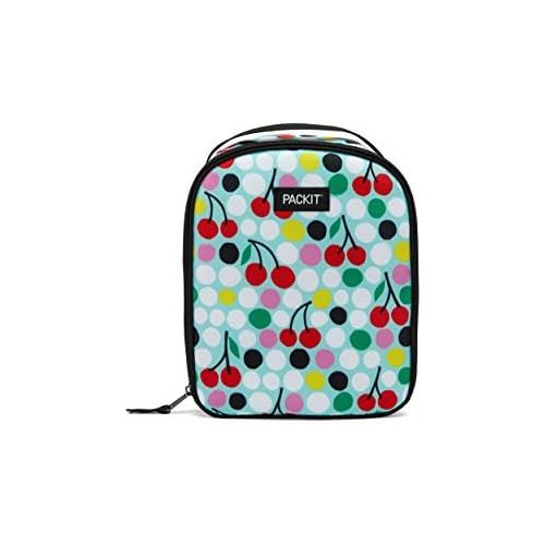  PackIt Freezable Upright Backpack, Cherry Dots