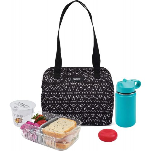 PackIt Freezable Hampton Lunch Bag, Desert Plains