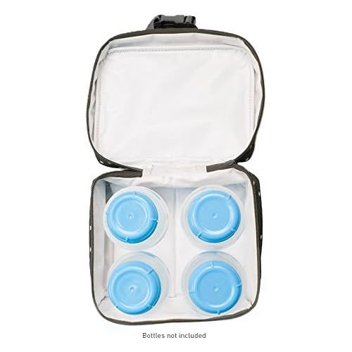  PackIt Freezable Baby Bottle Cooler for Breastmilk and Formula, Polka Dots