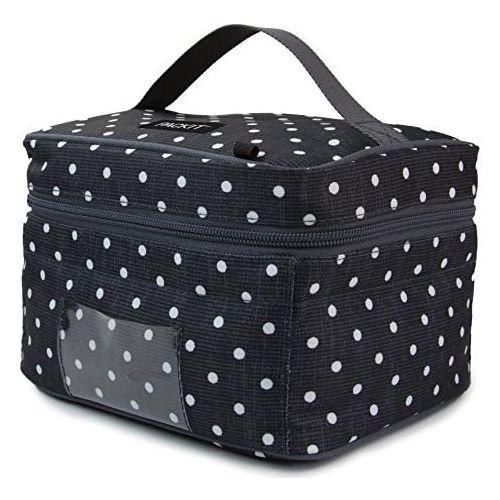  PackIt Freezable Baby Bottle Cooler for Breastmilk and Formula, Polka Dots