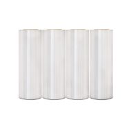 PackagingSuppliesByMail 3” Core Diameter Stretch Wrap Plastic Cast Hand Shrink Film 15 Inch x 1500 Feet 90 Gauge 12 Rolls