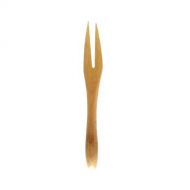 Kamala Bamboo Mini Fork (Case of 500), PacknWood - Small Wooden Forks for Serving (3.5 Long) 209BBKAMALA